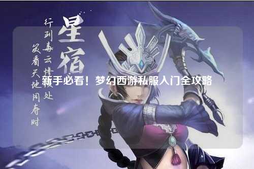 新手必看！夢幻西游私服入門全攻略