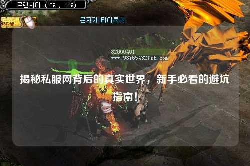 揭秘私服網(wǎng)背后的真實(shí)世界，新手必看的避坑指南！