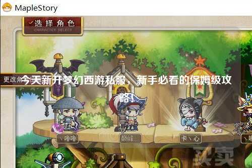今天新開(kāi)夢(mèng)幻西游私服，新手必看的保姆級(jí)攻略！