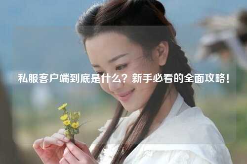 私服客戶端到底是什么？新手必看的全面攻略！
